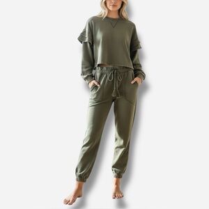 🌸New🌸 7 For All Mankind Sweatshirt Pants set XS